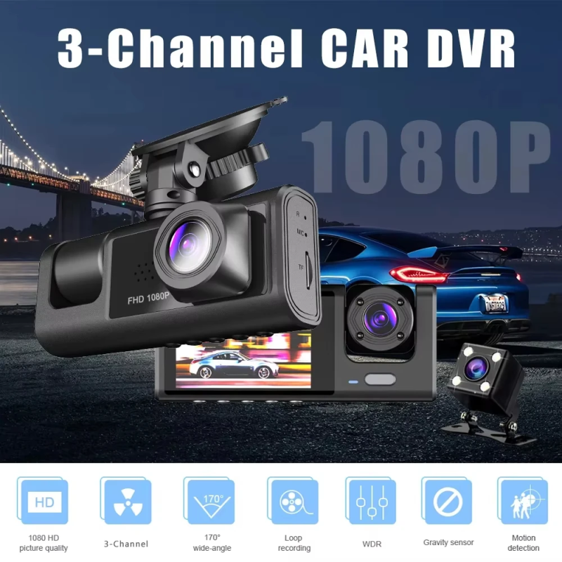 1080P Dash Cam with Night Vision, 24-Hr Parking, WDR, G-Sensor, Motion Detection - Image 5